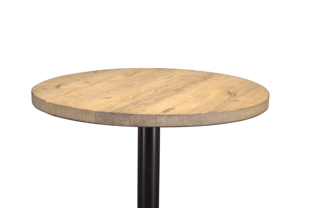 Tabletop Solid Oak Round 80, Circular Oak Table Top